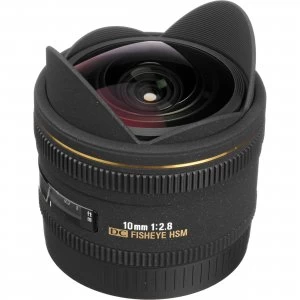 Sigma 10mm f2.8 EX DC Fisheye HSM Lens For Canon Mount