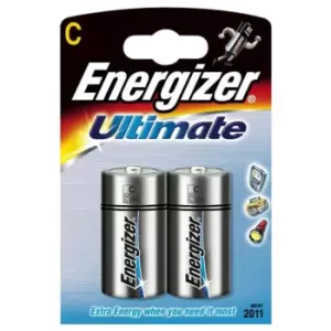 Energizer C (Lr14) Battery, Pack Of 2