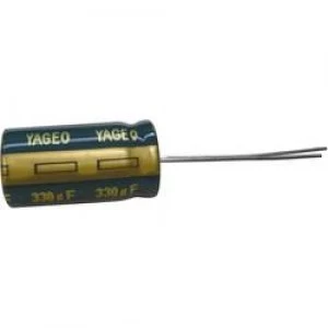Electrolytic capacitor Radial lead 5mm 1200 uF 3