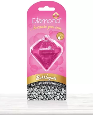 Bubblegum 3D (Pack Of 4) Diamond Air Freshener