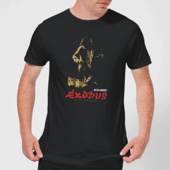 Bob Marley Exodus Mens T-Shirt - Black - 4XL - Black