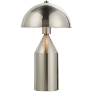 Complete Table Lamp Brushed Nickel Plate