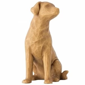Love My Dog (Light) Willow Tree Figurine