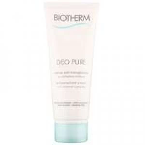 Biotherm Deo Pure Antiperspirant Cream With Tri-Active Mineral Complex 75ml