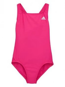 Adidas Youth Swim Fit Suit - Pink