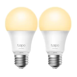 TP Link Tapo Smart WiFi Light Bulb Dimmable L510E (2 Pack)