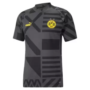 2022-2023 Borussia Dortmund Pre-Match Shirt (Black-Asphalt)
