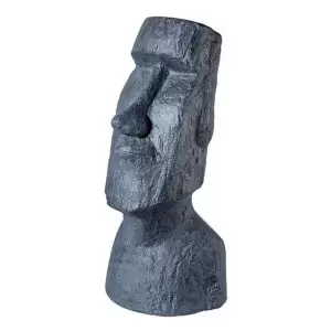Moai Garden Ornament (H)78Cm Grey