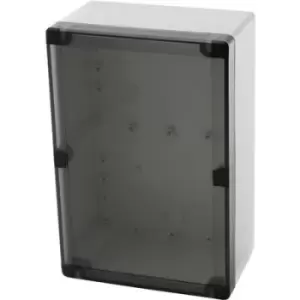 Fibox PCTQ3 162409 Wall-mount enclosure, Fitting bracket 244 x 164 x 90 Polycarbonate (PC) Grey-white (RAL 7035)