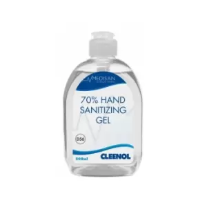 70% Hand Sanitising Gel - 500ml - 077137 - Cleenol
