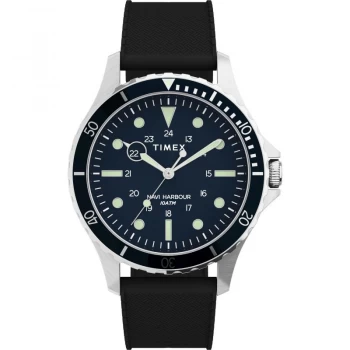 Timex Blue And Black 'Military' Watch - TW2U55700 - multicoloured