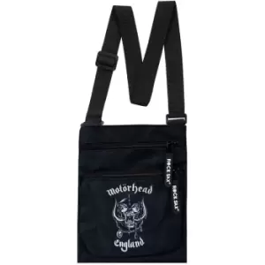 Rock Sax MH England Motorhead Crossbody Bag (One Size) (Black/White)