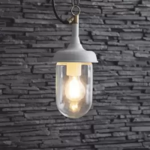 Garden Trading Harbour Outdoor Pendant in Lily White