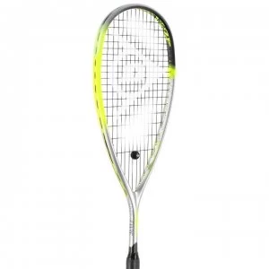 Dunlop Rev Squash Racket - Silver/Yellow