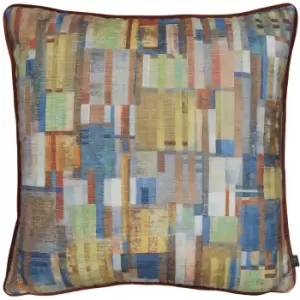 Gisele Geometric Cushion Autumn, Autumn / 50 x 50cm / Polyester Filled