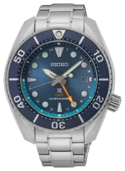 Seiko SFK001J1 Prospex Aqua aSUMOa Solar GMT Diver Watch