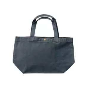 Bags By Jassz - Small Canvas Shopper (One Size) (Denim Blue)