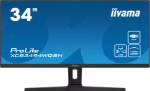 iiyama ProLite XCB3494WQSN-B1 computer monitor UltraWide Quad HD...