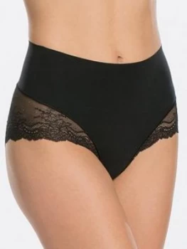 Spanx Spanx Undie-tectable Light Control Lace Hi-hipster, Black, Size XS, Women