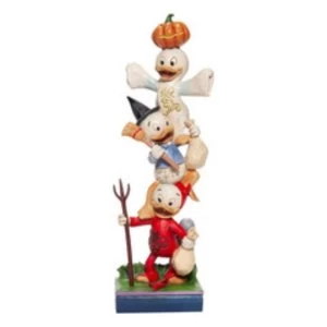 Halloween Stacked Huey, Dewey and Louie Disney Traditions Figurine