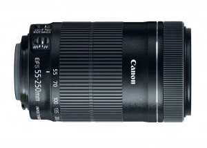 Canon EF S 55 250mm f4 5.6 IS STM Lens White Box