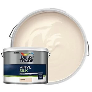 Dulux Trade Vinyl Silk Emulsion Paint - Magnolia 10L