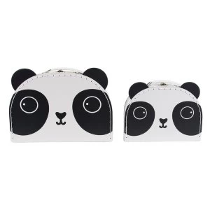 Sass & Belle Aiko Panda Kawaii Friends Suitcases (Set of 2)