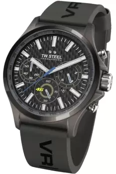 Mens TW Steel Pilot 45mm VR46 Chronograph 45mm Watch TW0935