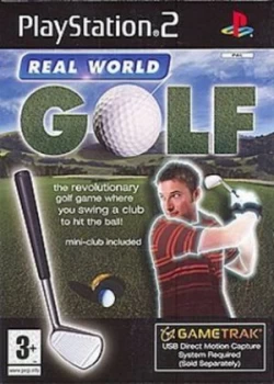 Gametrak Real World Golf PS2 Game