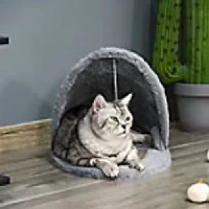 PawHut Cat Bed D30-331 320 x 600 x 340 mm Grey