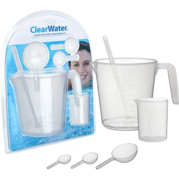 Measuring Set for Swimming Pool and Hot Tub Chemical Treatment - Clearwater