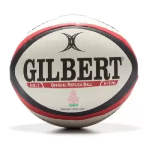 Gilbert Japan Rugby Ball - White