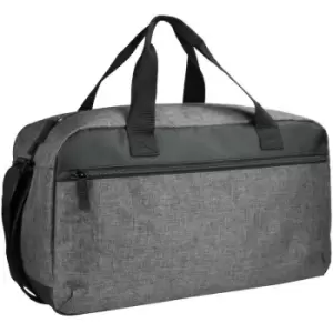 Clique Melange Duffle Bag (One Size) (Grey) - Grey