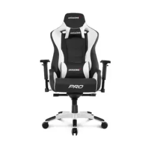 AKRacing Pro PC gaming chair Upholstered padded seat Black White