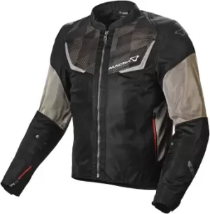 Macna Orcano Motorcycle Textile Jacket, black-brown, Size XL, black-brown, Size XL