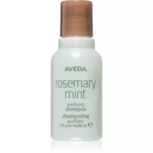 Aveda Rosemary Mint Purifying Shampoo Deep Cleanse Clarifying Shampoo For Shine 50ml