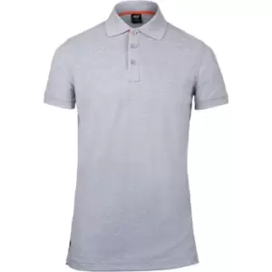 Helly Hansen Oxford Polo Shirts Grey Melang Small