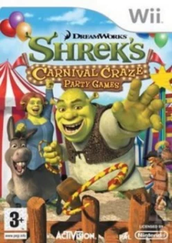 Shreks Carnival Craze Nintendo Wii Game