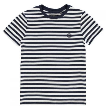 Henri Lloyd Striped T-Shirt Junior Boys - Navy Blazer
