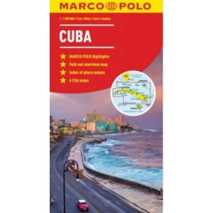 Cuba Map by Marco Polo (Sheet map, folded, 2011)