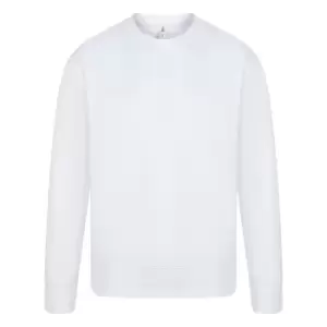 Casual Classics Mens Sweatshirt (S) (White)