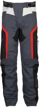 Furygan Apalaches Motorcycle Textile Pants, black-grey-red, Size L, black-grey-red, Size L