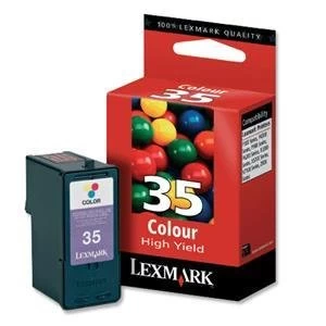 Lexmark 35 Cyan Ink Cartridge