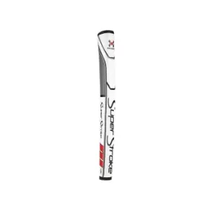 SuperStroke Traxion 1.0PT putter Grip - White/Red/Grey