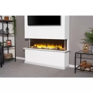 Sahara Electric Inset Wall Fire with Remote Control, 51" - Adam