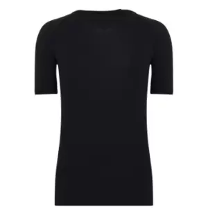 UYN Sport Man Visyon Light 2.0 Underwear Short Sleeve V Neck Shirt - Black