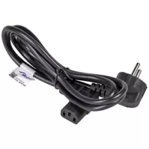 Akyga Current Cable [1x IEC C13 socket - 1x PG plug] 1.50 m Black