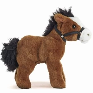 Living Nature Soft Toy - Horse with Bridle (23cm)