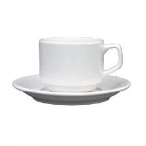 Genware Cups White 6 Pieces