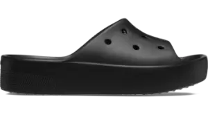 Crocs Classic Platform Slides Women Black 8